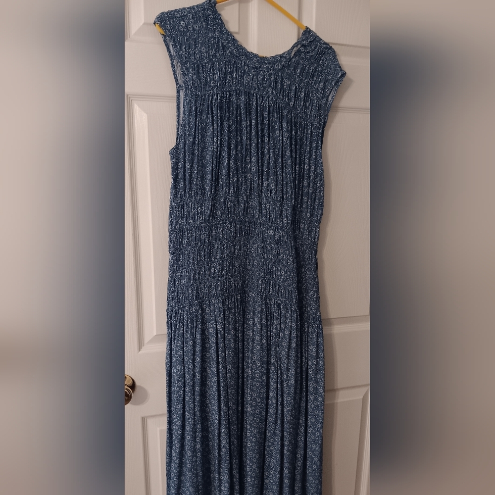 GAP Navy Floral Dress